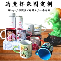Hot Transfer Hardered Advertising Logo Picture Mark Ceramic Promotion Cup