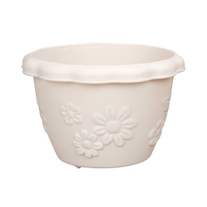 
Alice flowerpot corrugated round plastic plant special pothos succulent orchid creative resin trumpet Alice