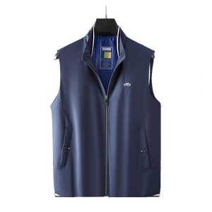 
Stand-alone vest men's autumn and winter Korean style fashion handsome high-end cotton vest loose casual sleeveless vest jacket