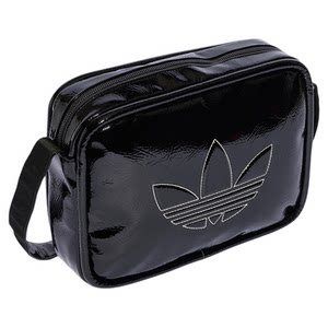 
Adidas Adidas men's and women's classic glossy Pu glossy sports crossbody bag JD5558