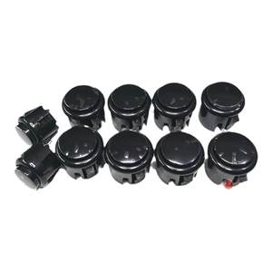 Baolian Button Three and Button Arcade Button Joystick Button 30 Card Button Joystick Kit Game Console Accessories