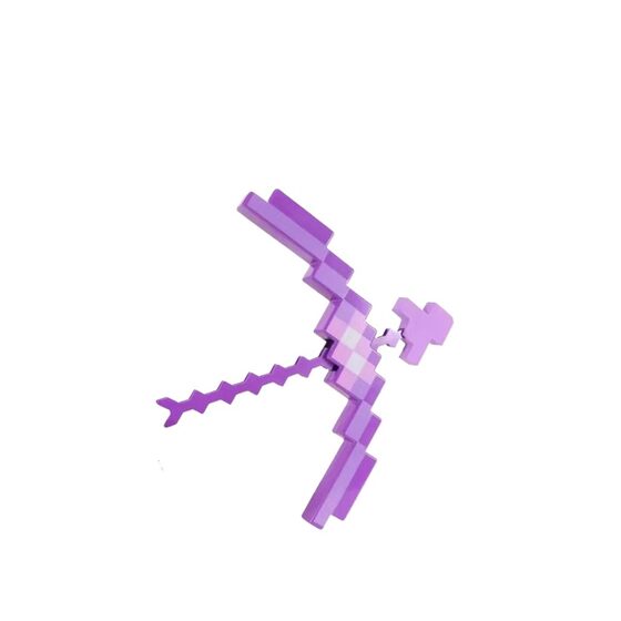 Minecraft game peripheral weapons and equipment large bow and arrow shooting MC parent-child toys boy birthday gift