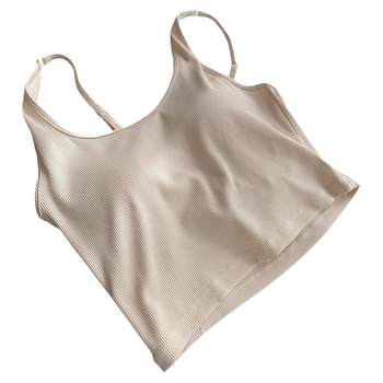 Fixed Cup Modal Back Vest Simple Suspender