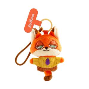 
52TOYS Disney Zootopia cute friends gather plush mobile phone rope blind box trendy toy pendant gift