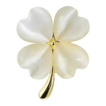 Cat's Eye Four-Leaf Clover High-End Anti-Exposed Corsage