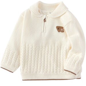 
Balabala boys knitted sweater baby sweater autumn and winter new children's clothing girls base shirt children's top
