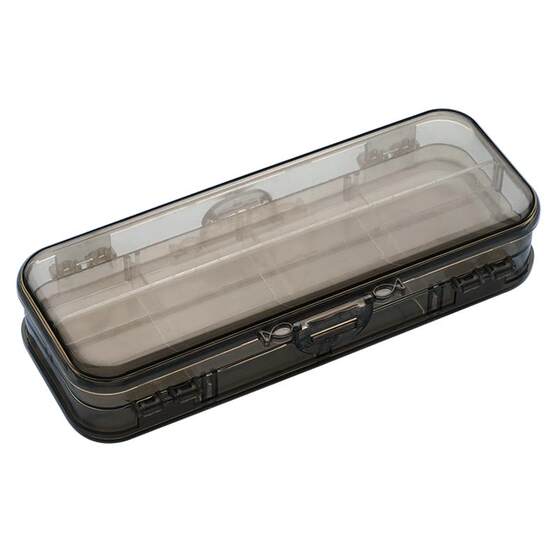 Double -layer transparent acaltic pen box scrub plastic simple ins Smanthus Japanese students special pencil box large -capacity multi -functional high -level stationery box boys and girls learning stationery supplies storage box
