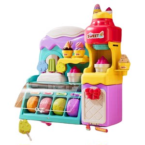
Children's ice cream machine girls' educational play house toys 3 to 6 years old and above ice cream shop girls' Children's Day gift