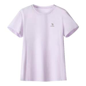 Camel Sports Quick-drying T-shirt Short Sleeve Spring and Summer Badminton Outdoor Running Sun Protection Mountaineering Fitness Yoga Clothing Top