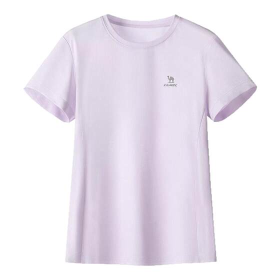 Camel Sports Quick-drying T-shirt Short Sleeve Spring and Summer Badminton Outdoor Running Sun Protection Mountaineering Fitness Yoga Clothing Top