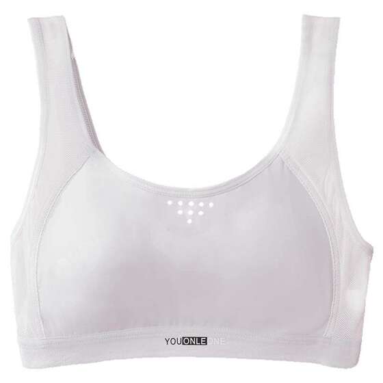 
Three-Gun Girl's Bra, Children's Underwear for Developmental Stages Two and Three, Thin, Breathable Mesh Shockproof Sports Vest