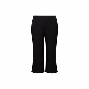 
TOP Home Fashionable Capri Pants French Retro Classic Black Straight Pencil Pants Capri Pants