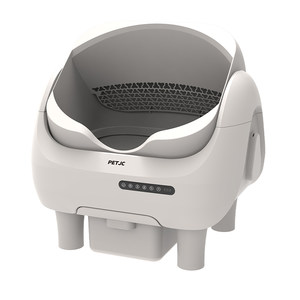 Jupet Big Mouth Automatic Cat Litter Box Electric Smart Cat Toilet Cat Supplies Open Extra Large Deodorant Shovel Litter