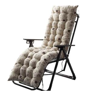 
Thickened lounge chair cushion rocking chair cushion Chinese style solid wood sofa universal folding chair cushion casual backrest integrated cotton cushion