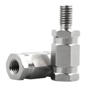 
Motorcycle rearview mirror height-enhancing stainless steel screws Reflector height-enhancing screws 8/10mm battery car adapter