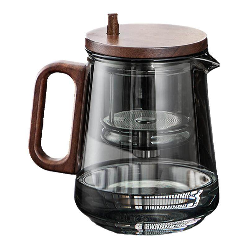 Teiera In Vetro Con Infusore In Vetro, Teiera Con Colino Per Tè Sfuso - Foto 2