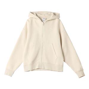 
PUMA Spring New Women's Casual Cardigan Hooded Zipper Knit Jacket Jacket 631387-87