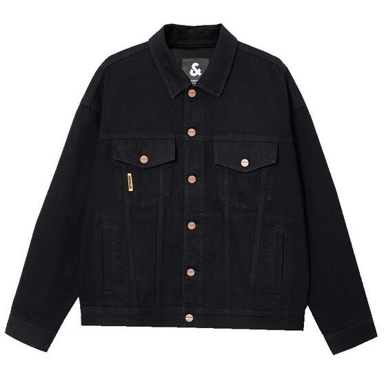 
Jack Jones Men's Denim Jacket Jacket Top Spring Trendy Fashion Comfortable Casual Versatile Loose Lapel