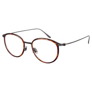 
Mujiushi's new oval frame for myopia can be matched with nerdy ultra-light titanium alloy tortoise shell glasses frame FK107