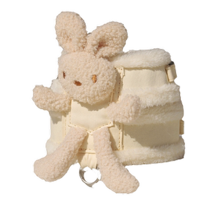 
Cat leash when going out to prevent break-away pet harness puppy vest winter warm plus velvet rope cat walking rope