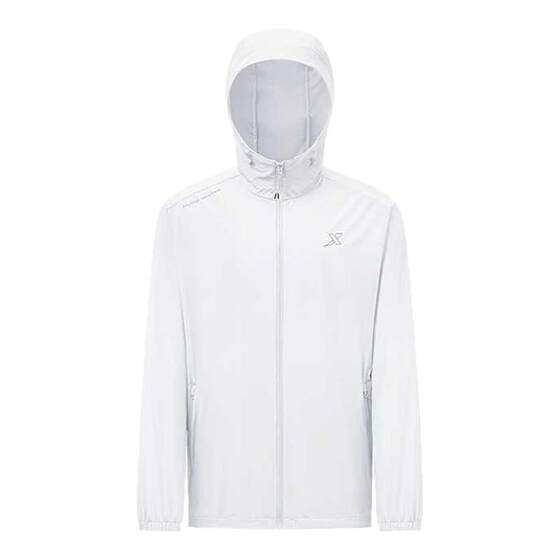 Xtep men's thin coat 2025 summer new sports woven single windbreaker top 975229140547

