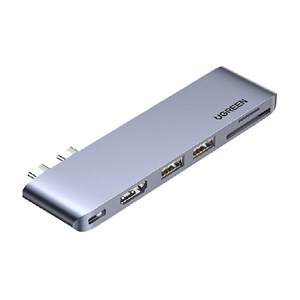 
Green Network Expand Dock Extended Type Applicable to Apple Computer Mac Laptop HDMI Network Port Accessories Converter