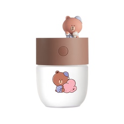 Xiaowei Line Co-branded Brown Bear Wall-mounted Aromatherapy Machine Automatic Induction Fragrance Spray Essential Oil Small Night Lamp Fragrance Expansion Timing