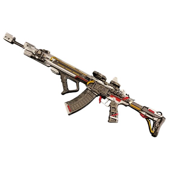 
Delta Operation Perimeter Tamron Assault Rifle Weather Sensing Alloy Toy Weapon Metal Model Keychain