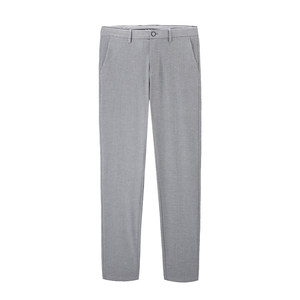 
Brand men's pants linen 2024 spring and summer classic micro-stretch breathable business stylish comfortable thin casual trousers