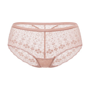 
[Xiao Huayang] Xiaxia French sexy lace underwear for women 25 years new pure cotton crotch mid-waist boxer pants