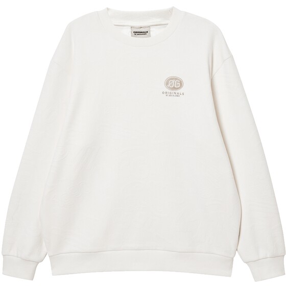 
Jack Jones 2025 new autumn men's sweatshirt loose round neck fashionable long-sleeved comfortable versatile top