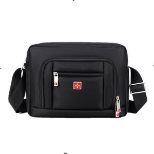 Swiss Army Knife Men's Shoulder Bag Multifunctional Crossbody Bag Oxford cloth horizontal business bag travel backpack casual bag