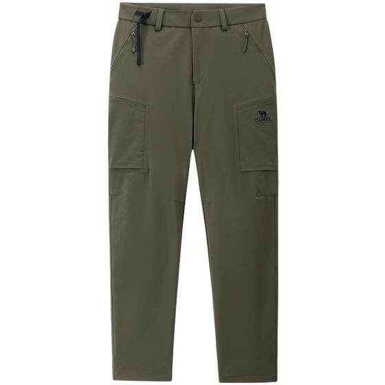
Camel men's autumn outdoor mountaineering soft shell pants men's cordura windproof wear-resistant sports pants hiking casual pants