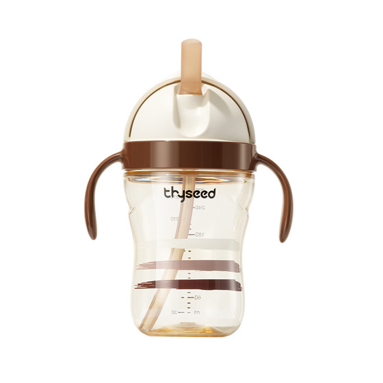 
Shixi children's sippy cup baby direct drinking milk cup infant bottle drinking water milk cup 1 to 2 years old and above
