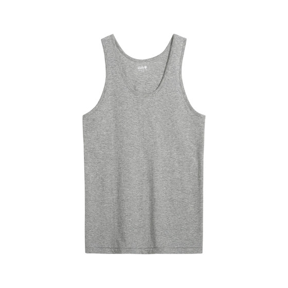 
3-pack of comfortable and cool summer hurdle vests for men, thin, loose, pure cotton, middle-aged and elderly ribbed vests, red