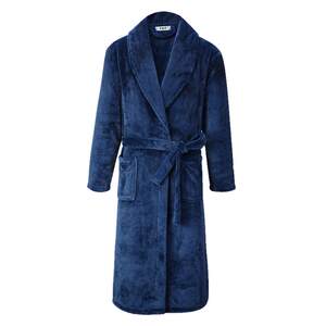 Winter extension and thickened flaw couple pajamas Men's large size pajamas, coral velvet bathrobes, female spring and autumn