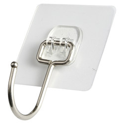 Viscose bedroom no-punch suction cup stainless steel hook