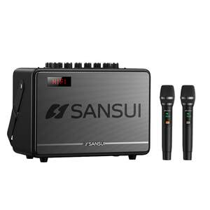 
Shanshui's new high-power Bluetooth portable audio outdoor live broadcast home musical instrument performance karaoke portable speaker