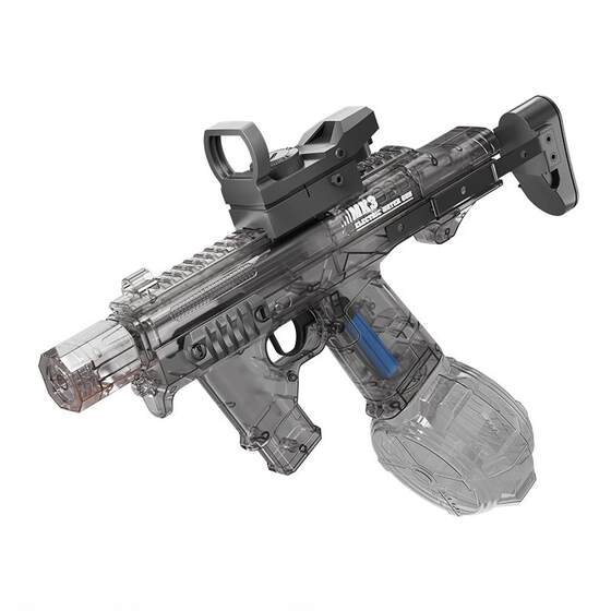 
2026 New Electric Water Gun Fire Dance MK3 Pulse Flash Continuous Water Gun Children's Toy Water Spraying Black Technology