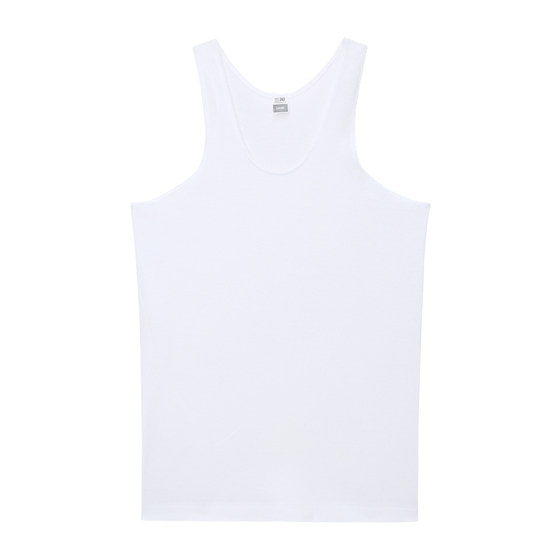 
Three guns dad old man shirt base pure cotton father man wearing loose sweat cloth I-shaped vest in the inner