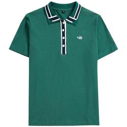 Crocodile Green Polo Shirt Women's Short-sleeved Summer T-shirt Sports T Casual Design Slim Cotton Polo Collar T-shirt
