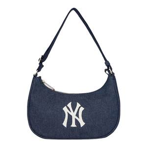 
MLB autumn new official authentic armpit bag female compact Korean handbag black commuter shoulder bag BQS01