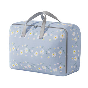 Storage bag, clothes, quilts, cotton quilts, large capacity moving bags, bags, student luggage organizes bag waterproof moisture and moisture -proof
