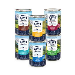 
ZIWI grain-free staple food canned dog food 390g*6 wet food can be mixed with whole dog food