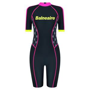 
BE Fan De'an MIX series women's boxer one-piece swimsuit advanced body shaping slightly fat slimming surf swimsuit