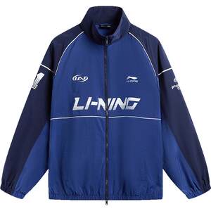 
Li Ning Jacket Men's 2026 Spring New Couple Loose Retro Top Stand Collar Casual Jacket Sports Windbreaker for Women