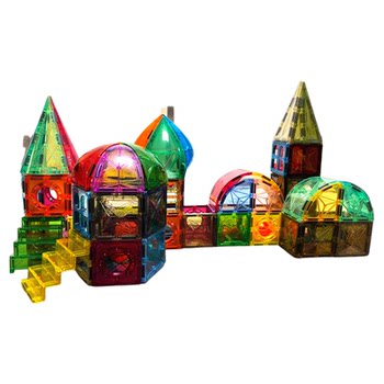7.5 color window magnetic piece special-shaped building block toy