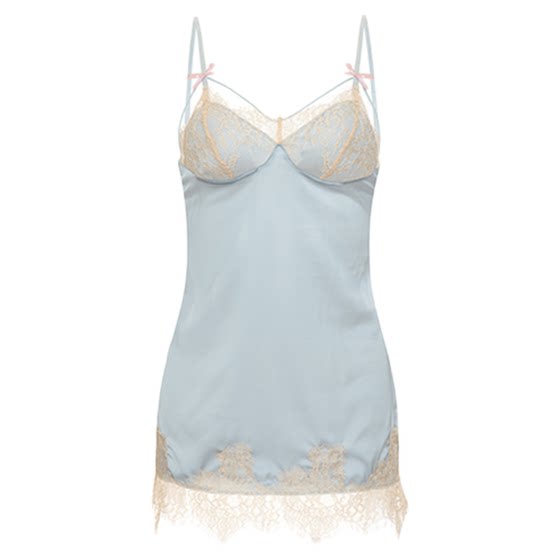 LA Golden House Tibetan Jiao*Sexy hollow lace -style suspender bed skirt reveal mesh thin pajamas female summer