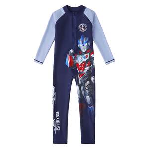 
Ultraman children's swimsuit boys 2026 new summer boys one-piece long-sleeved trousers sun protection Orbu swimsuit