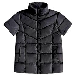 Men's Short-sleeved Work Cotton-padded Jacket, Special Fat Down-padded Jacket, Extra-large Fat Plus Size, Thick, Dirty-resistant Half-sleeved Cotton-padded Jacket